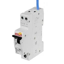 Electrical Lighting Contactum 10A Single Pole 1 Module B Curve 6kA 30mA Type A RCBO - Electrical Lighting Contactum 10A Single Pole 1 Module B Curve 6kA 30mA Type A RCBO