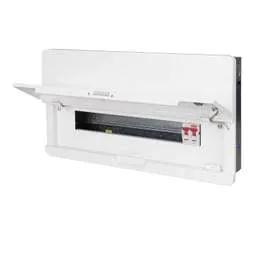 Electrical Lighting Contactum 16 Way 100A Isolator Incomer Flush Metal Clad Consumer Unit - Electrical Lighting Contactum 16 Way 100A Isolator Incomer Flush Metal Clad Consumer Unit