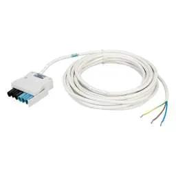cieling rose CP Electronics Legrand Vitesse 8m 3 Core Luminaire Lead White Plug Black / Blue Coded - cieling rose CP Electronics Legrand Vitesse 8m 3 Core Luminaire Lead White Plug Black / Blue Coded