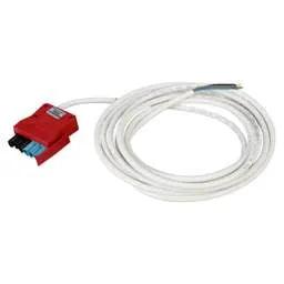 cieling rose CP Electronics Legrand Vitesse 5m 4 Core Luminaire Lead Red Plug Black / Blue Coded - cieling rose CP Electronics Legrand Vitesse 5m 4 Core Luminaire Lead Red Plug Black / Blue Coded