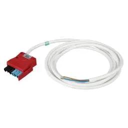 cieling rose CP Electronics Legrand Vitesse 3m 6 Core Luminaire Lead Red Plug Black / Blue Coded - cieling rose CP Electronics Legrand Vitesse 3m 6 Core Luminaire Lead Red Plug Black / Blue Coded
