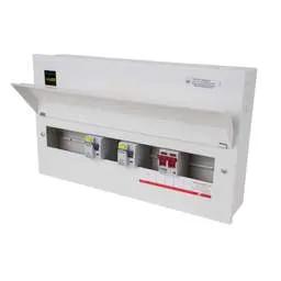 Electrical Lighting Crabtree Loadstar 15 Way Flexible Dual 80A RCD High Integrity Metal Clad Consumer Unit - Electrical Lighting Crabtree Loadstar 15 Way Flexible Dual 80A RCD High Integrity Metal Clad Consumer Unit