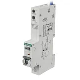 Electrical Lighting Crabtree Starbreaker 50A 1P+N 1 Module C Curve 6kA 30mA Type A RCBO - Electrical Lighting Crabtree Starbreaker 50A 1P+N 1 Module C Curve 6kA 30mA Type A RCBO