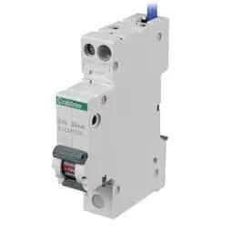 Electrical Lighting Crabtree Starbreaker 10A 1P+N 1 Module C Curve 6kA 30mA Type A RCBO - Electrical Lighting Crabtree Starbreaker 10A 1P+N 1 Module C Curve 6kA 30mA Type A RCBO