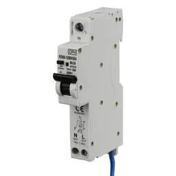 Electrical Lighting Cudis ROSB 25A 1P+N 1 Module B Curve 10kA 30mA Type A RCBO - Electrical Lighting Cudis ROSB 25A 1P+N 1 Module B Curve 10kA 30mA Type A RCBO
