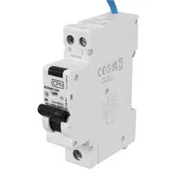 Electrical Lighting Cudis ROSNBI 6A 1P+N 1 Module Bidirectional B Curve 6kA 30mA Type A RCBO - Electrical Lighting Cudis ROSNBI 6A 1P+N 1 Module Bidirectional B Curve 6kA 30mA Type A RCBO