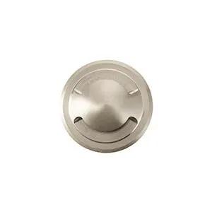 Brushed chrome dimmer switch knob for electrical lighting accessories