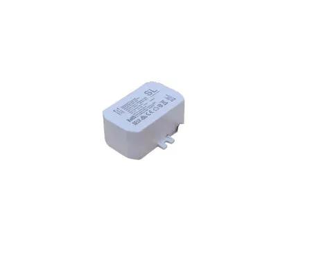 White LED lighting driver with UK plug for electrical lighting installation