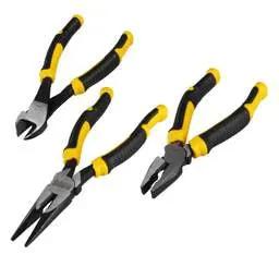 pliers and cutters DeWALT 3 Piece Plier Set - pliers and cutters DeWALT 3 Piece Plier Set