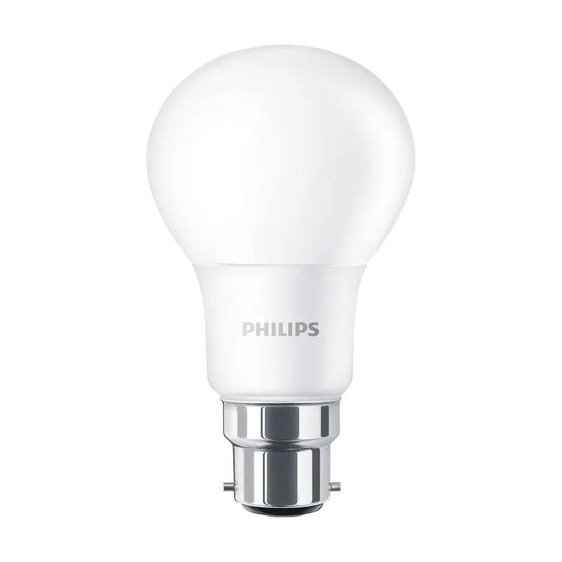 LED light bulb with B22 bayonet cap, energy-efficient white lighting