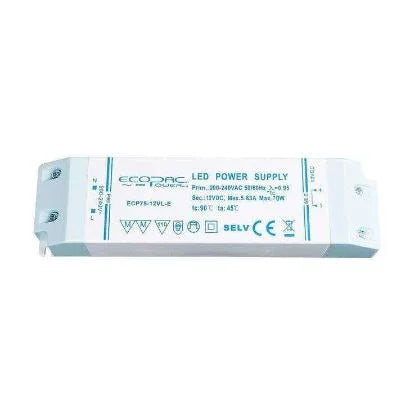 Non-dimmable constant voltage LED driver 75W for LED lighting installations