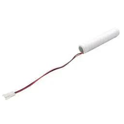 EMERGECNY LIGHTING Yuasa 3 x D Cell 3.6V Cylindrical Nickel Cadmium Battery with Lead and Plug - EMERGECNY LIGHTING Yuasa 3 x D Cell 3.6V Cylindrical Nickel Cadmium Battery with Lead and Plug