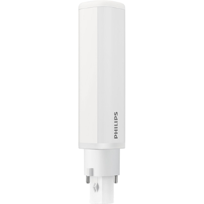 LED PLC 2-pin bulb with G24d base, white energy-saving lighting for UK homes