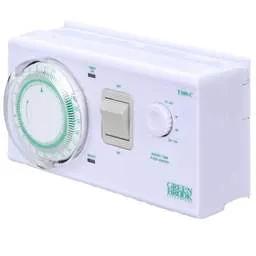 Electrical Lighting Greenbrook 24 Hour Mechanical Dual Tariff Boost Timer - Electrical Lighting Greenbrook 24 Hour Mechanical Dual Tariff Boost Timer