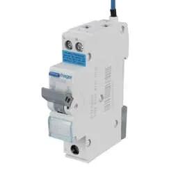 Electrical Lighting Hager 16A 1P+N 1 Module Bidirectional C Curve 6kA 30mA Type A RCBO - Electrical Lighting Hager 16A 1P+N 1 Module Bidirectional C Curve 6kA 30mA Type A RCBO