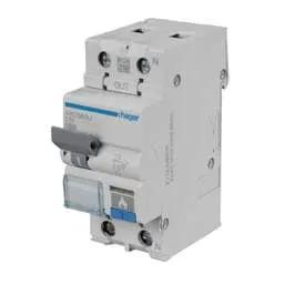 Electrical Lighting Hager 10A 1P+N 2 Module C Curve 10kA 30mA Type A AFDD Combined MCB - Electrical Lighting Hager 10A 1P+N 2 Module C Curve 10kA 30mA Type A AFDD Combined MCB