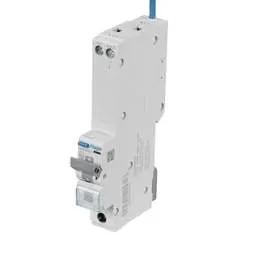 Electrical Lighting Hager 10A 1P+N 1 Module B Curve 6kA MCB with Type A AFDD - Electrical Lighting Hager 10A 1P+N 1 Module B Curve 6kA MCB with Type A AFDD