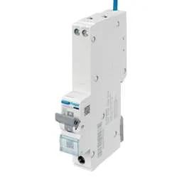 Hager Hager 20A 1P+N 1 Module B Curve 6kA MCB with Type A AFDD - Hager Hager 20A 1P+N 1 Module B Curve 6kA MCB with Type A AFDD