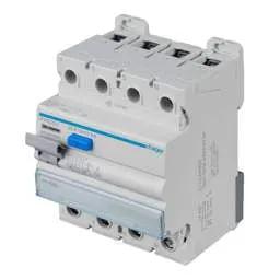 Electrical Lighting Hager 25A 4 Pole 300mA Type A RCD - Electrical Lighting Hager 25A 4 Pole 300mA Type A RCD