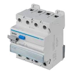 Electrical Lighting Hager 40A 4 Pole 300mA Type A RCD - Electrical Lighting Hager 40A 4 Pole 300mA Type A RCD