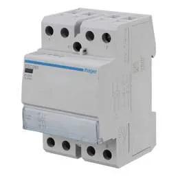 Electrical Lighting Hager 63A 3 Module Contactor 2 NO Contacts - Standard Contactors Electrical Lighting Hager 63A 3 Module Contactor 2 NO Contacts Standard Contactors