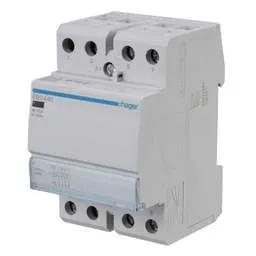 Electrical Lighting Hager 40A 3 Module Contactor 4 NO Contacts - Standard Contactors Electrical Lighting Hager 40A 3 Module Contactor 4 NO Contacts Standard Contactors