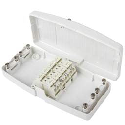Electrical Lighting Hager Ashley 20A 4 Terminal Maintenance Free Junction Box White - Electrical Lighting Hager Ashley 20A 4 Terminal Maintenance Free Junction Box White