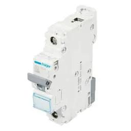 Electrical Lighting Hager 63A Single Pole 10kA B Curve MCB - MCBs Electrical Lighting Hager 63A Single Pole 10kA B Curve MCB MCBs