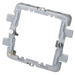 Electrical Lighting Hager Sollysta 2 Gang Grid Yoke - Electrical Lighting Hager Sollysta 2 Gang Grid Yoke