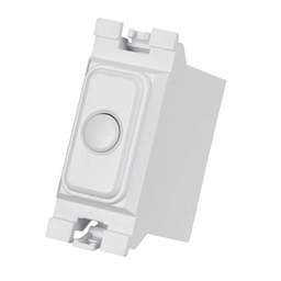 Electrical Lighting Hager Sollysta 1 Gang Slave Grid Switch - Electrical Lighting Hager Sollysta 1 Gang Slave Grid Switch