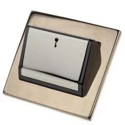 hamilton Hamilton Hartland Hotel Key Card Switch Black Insert Black Nickel - hamilton Hamilton Hartland Hotel Key Card Switch Black Insert Black Nickel