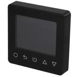 underfloor heating Heatstore Touch Screen Digital Controller Black - underfloor heating Heatstore Touch Screen Digital Controller Black
