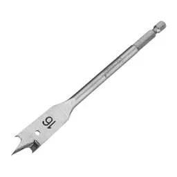 flat woodbit Starrett 16mm x 152mm Flat Wood Drill Bit - flat woodbit Starrett 16mm x 152mm Flat Wood Drill Bit