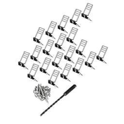 ev charger ICS EV Cable Fixing Pack 10 - 17mm (Pack of 20) - ev charger ICS EV Cable Fixing Pack 10 - 17mm (Pack of 20)