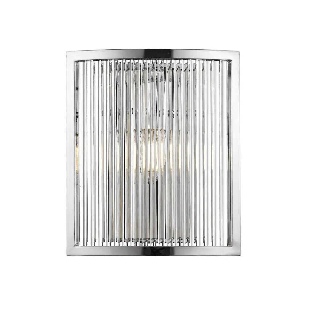 impex Impex CF2106/01/WB/CH Antigua 1 Light Wall Light Chrome Crystal - impex Impex CF2106/01/WB/CH Antigua 1 Light Wall Light Chrome Crystal