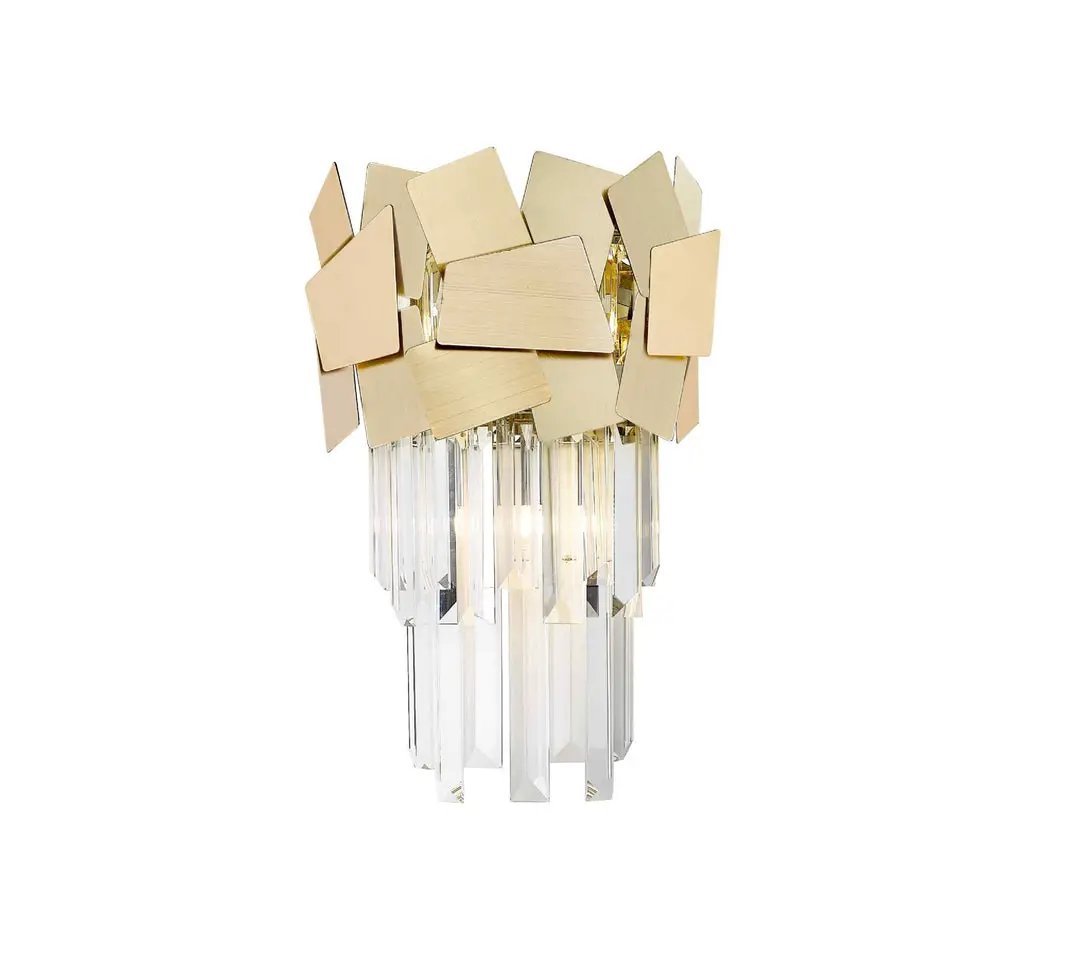 impex Impex CFH1929/02/WB/G Celine 2 Light Wall Light Gold Crystal - impex Impex CFH1929/02/WB/G Celine 2 Light Wall Light Gold Crystal