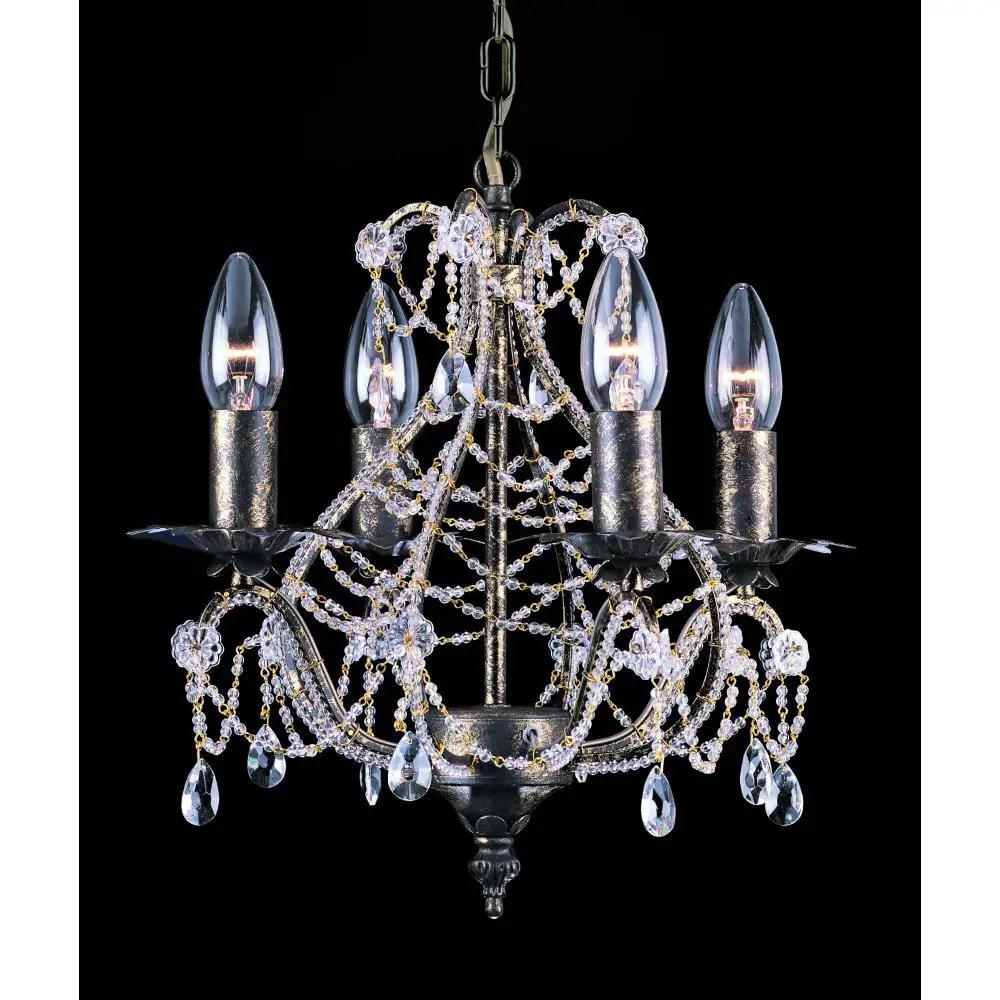 impex Impex CF04716/04/ABR Montpellier Beaded Antique Bronze - impex Impex CF04716/04/ABR Montpellier Beaded Antique Bronze