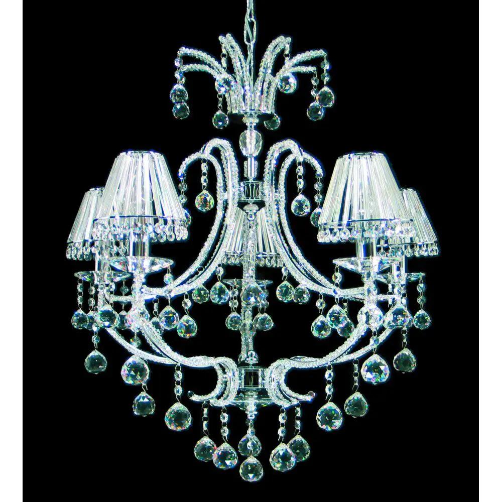 impex Impex CF06691/05/CH Perpignan Lead Crystal Beaded - impex Impex CF06691/05/CH Perpignan Lead Crystal Beaded