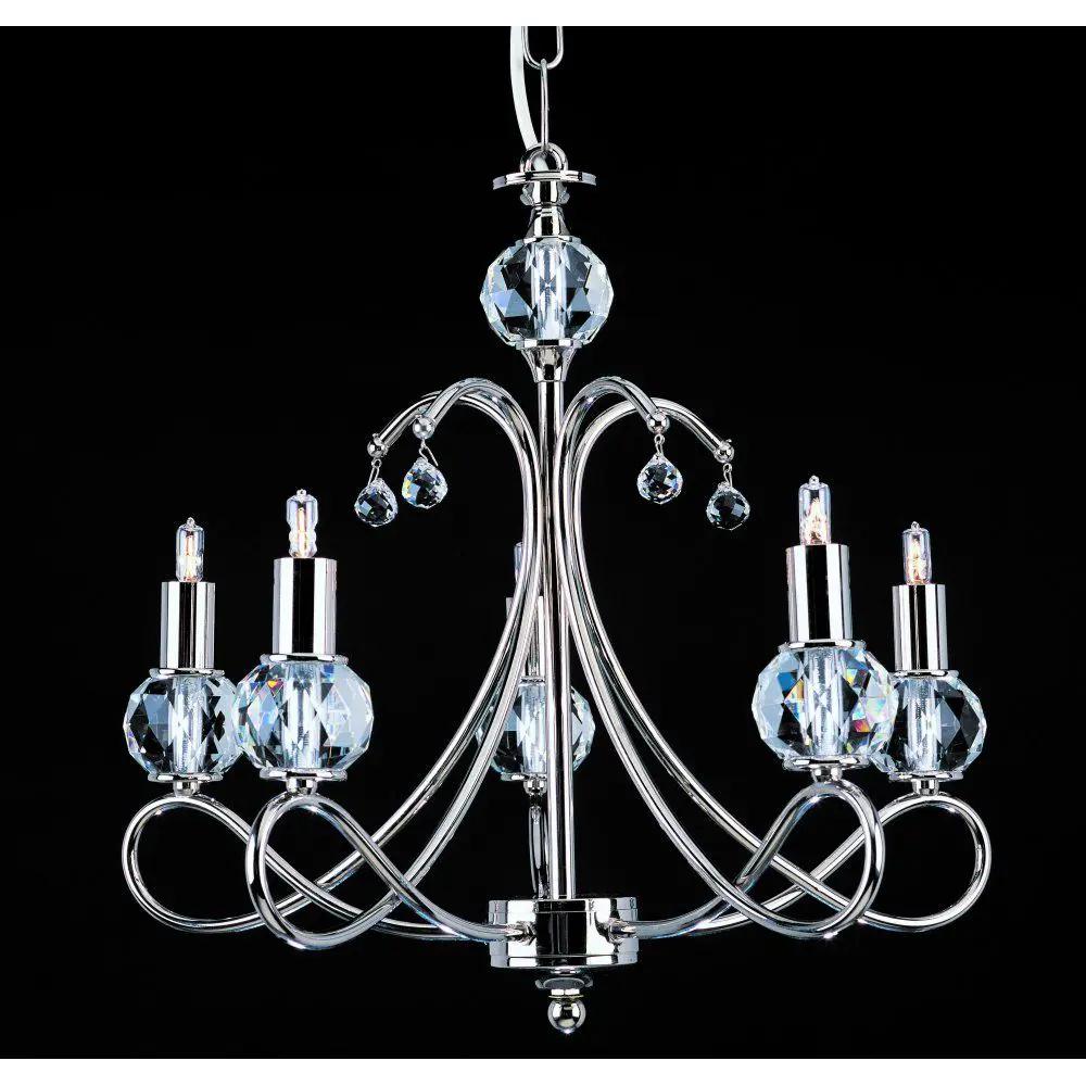 impex Impex STH04020/05/N Novara Crystal Balls Nickel - impex Impex STH04020/05/N Novara Crystal Balls Nickel