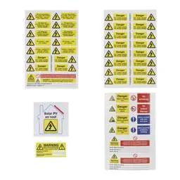 label sign Industrial Signs Solar Contractor Labels Pac - label sign Industrial Signs Solar Contractor Labels Pac