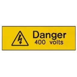 label sign Industrial Signs 75mm x 25mm Danger 400 Volts Engraved Label (Pack of 5) - label sign Industrial Signs 75mm x 25mm Danger 400 Volts Engraved Label (Pack of 5)