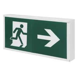 EMERGECNY LIGHTING JCC EscapeLUX 1W LED Maintained / Non Maintained Emergency Exit Box with Self Test - EMERGECNY LIGHTING JCC EscapeLUX 1W LED Maintained / Non Maintained Emergency Exit Box with Self Test