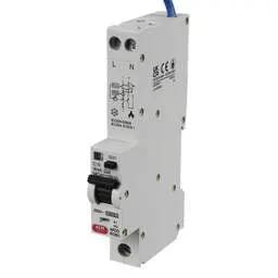 Electrical Lighting Mem Classic 10A 1P+N 1 Module C Curve 10kA 30mA Type A AFDD Combined MCB / RCBO - Electrical Lighting Mem Classic 10A 1P+N 1 Module C Curve 10kA 30mA Type A AFDD Combined MCB / RCBO