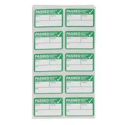 label sign Kewtech Pass Labels for PAT Testing - label sign Kewtech Pass Labels for PAT Testing