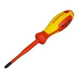 screwdriver Knipex PZ2 x 212mm Insulated Screwdriver - screwdriver Knipex PZ2 x 212mm Insulated Screwdriver