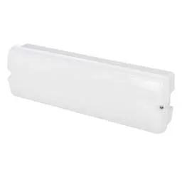 EMERGECNY LIGHTING Robus Eblana 4.3W LED Emergency Bulkhead with Opal Diffuser IP65 - EMERGECNY LIGHTING Robus Eblana 4.3W LED Emergency Bulkhead with Opal Diffuser IP65