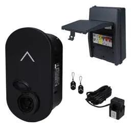 ev charger Lewden Sienna 7.4kW EV Smart Charger 32A Type 2 Socket and IP65 Metal RCCB/SPD Unit - ev charger Lewden Sienna 7.4kW EV Smart Charger 32A Type 2 Socket and IP65 Metal RCCB/SPD Unit