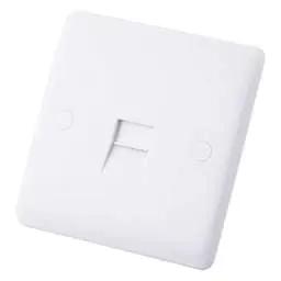 m2 slimline M2 Slimline 1 Gang Secondary Telephone Socket White - Slimline m2 slimline M2 Slimline 1 Gang Secondary Telephone Socket White Slimline