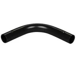 Marshall Tufflex 20mm PVC Plain Bend Black