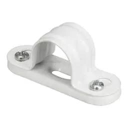 Marshall Tufflex 20mm Conduit Spacer Bar Saddle Metal White